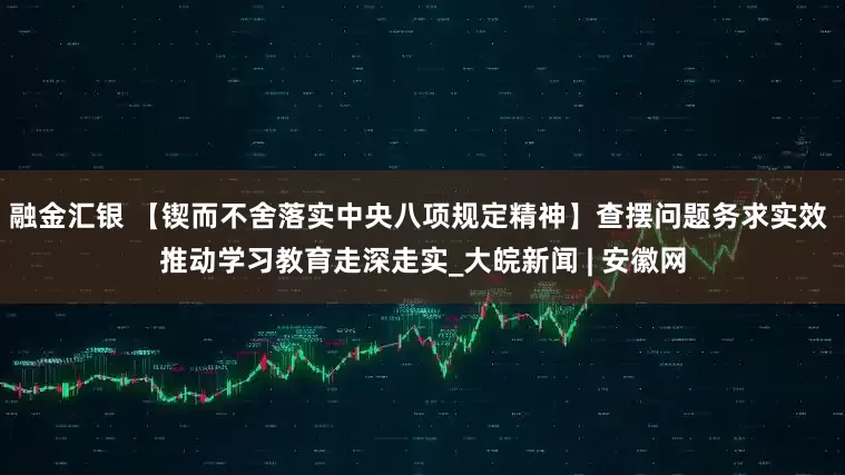 融金汇银 【锲而不舍落实中央八项规定精神】查摆问题务求实效 推动学习教育走深走实_大皖新闻 | 安徽网
